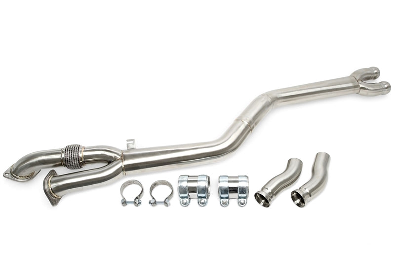 Middenbuizen 3.5 inch zonder OPF BMW 3 Serie M3 G80 G81 / 4 Serie M4 G82 G83