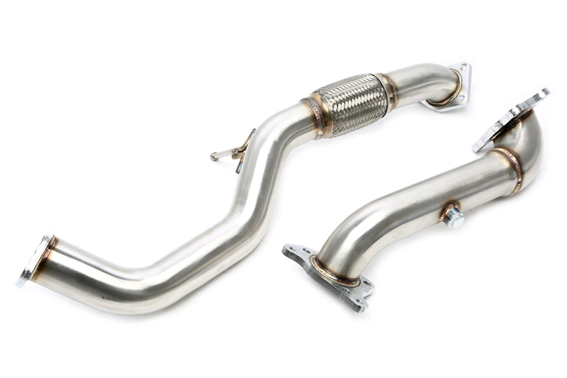 Downpipe met Katalysatorvervangingspijp Honda Civic Type-R FK8 3" Set 3-delig 2