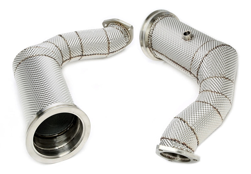 Downpipe met Katalysator en Hitteschild Audi Q7/SQ7 en Q8/RSQ8 en Lamborghini Urus 4.0 V8 Biturbo