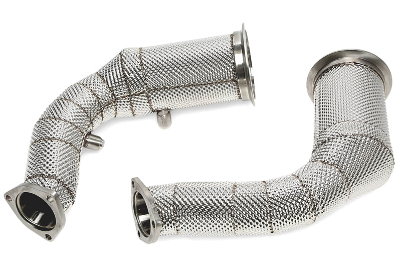 Decat Downpipe met hitteschild en OPF Audi RS Q8 4M en Lamborghini Urus 2