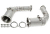 Decat Downpipe met hitteschild en OPF Audi RS Q8 4M en Lamborghini Urus