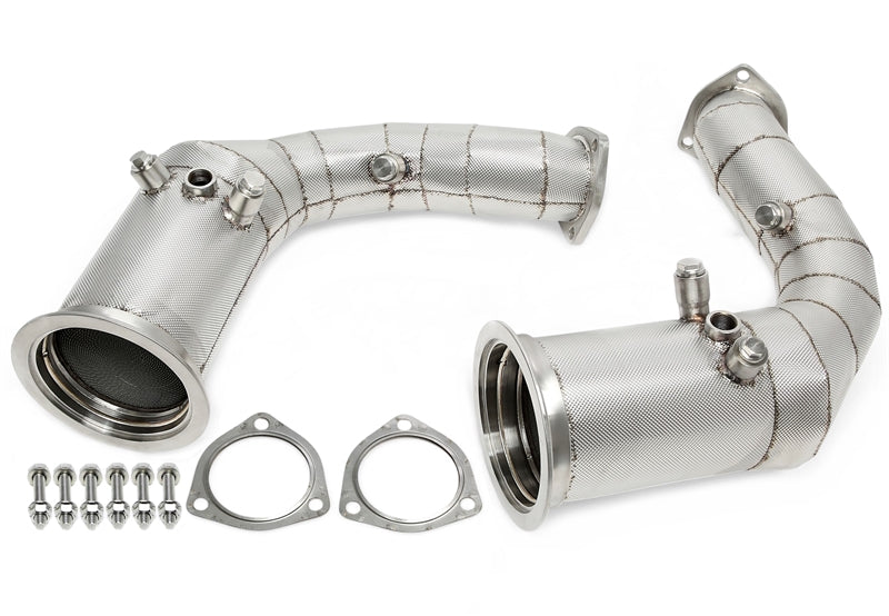 Downpipe met katalysator hitteschild en OPF Audi RS Q8 4M en Lamborghini Urus