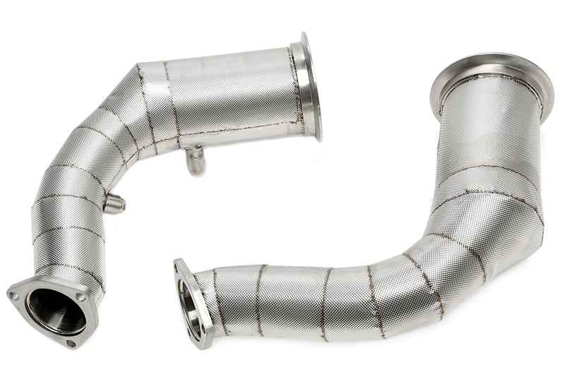 Downpipe met katalysator hitteschild en OPF Audi RS Q8 4M en Lamborghini Urus 2