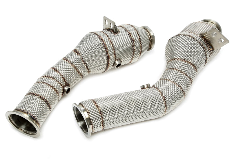 Downpipe met Katalysator en Hitteschild Mercedes-Benz C-Klasse W205 C43 en E-Klasse W212/W213 E400/E43 M276 2