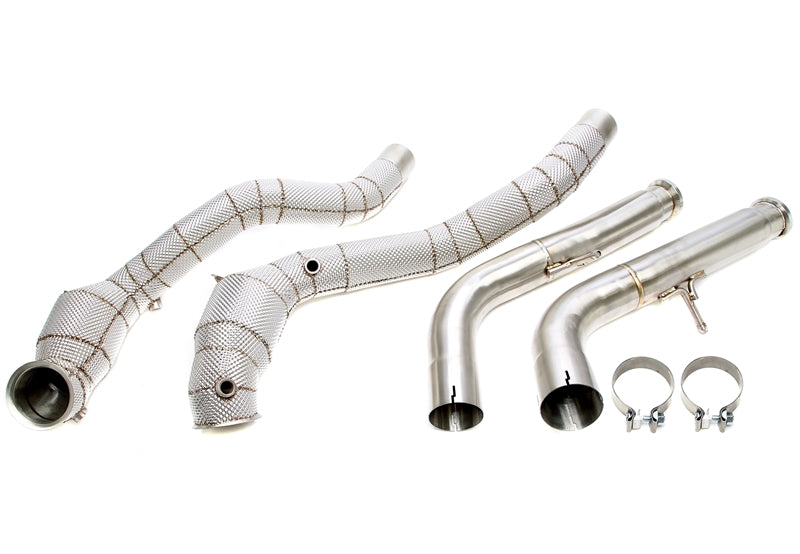 Downpipe met Katalysator en Hitteschild Mercedes-Benz G-Klasse W463A G500/G63 AMG