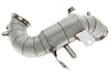 Downpipe met katalysator hitteschild en OPF Mercedes A45 en A45 S AMG W177 M139