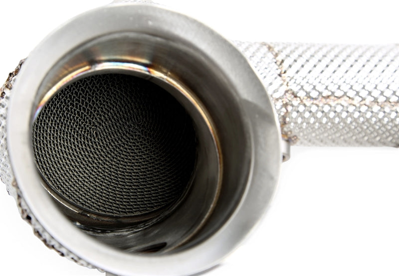 Downpipe met katalysator hitteschild en OPF Mercedes E63 en E63 S AMG W213 S213 M177 3