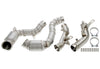 Downpipe met katalysator hitteschild en OPF Mercedes E63 en E63 S AMG W213 S213 M177