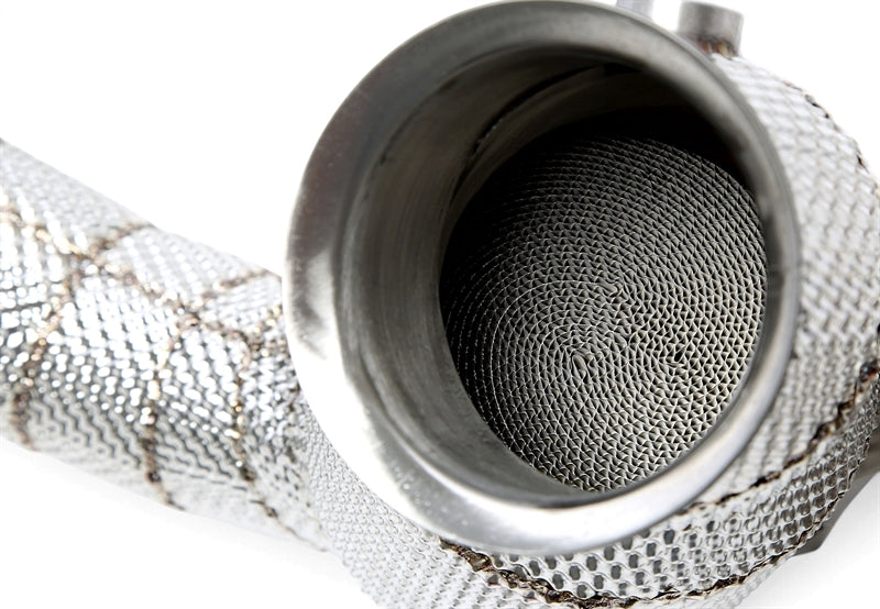 Downpipe met katalysator hitteschild en OPF Mercedes C63 en C63 S AMG W205 A205 C205 S205 3