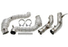 Downpipe met katalysator hitteschild en OPF Mercedes C63 en C63 S AMG W205 A205 C205 S205