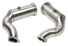 Downpipe met Katalysator Porsche Cayenne Turbo/Turbo S E-Hybrid 9YA 4.0 Biturbo zonder OPF 2
