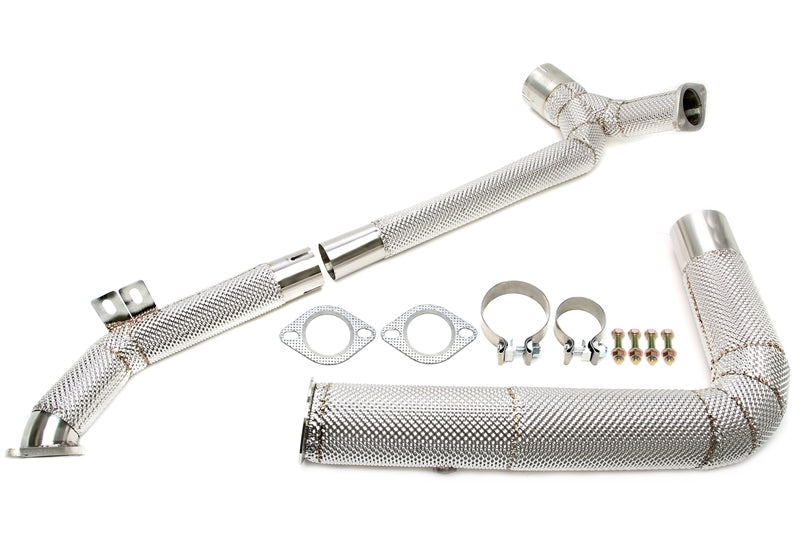 Downpipe Decat met Hitteschild Porsche 718 Boxster/Cayman 982 2.0T/2.5S/GTS