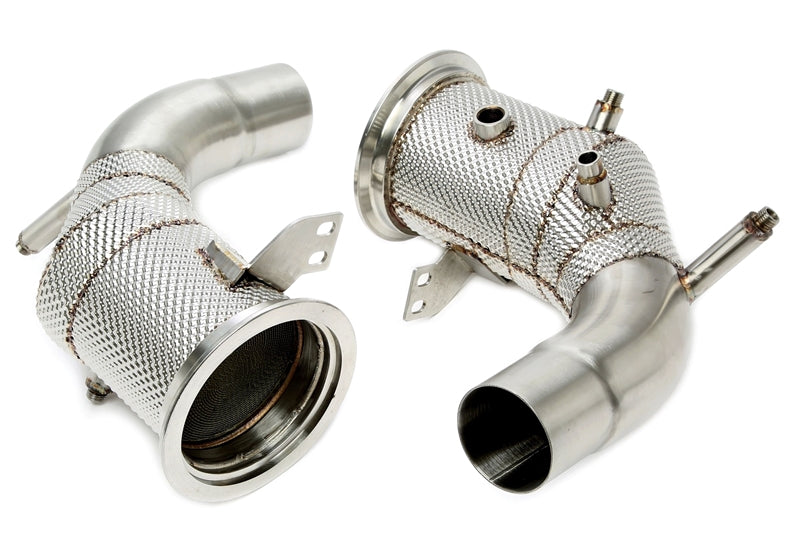 Downpipe met Katalysator en Hitteschild Porsche 911 Carrera 992 3.0l Biturbo 385/450/480pk