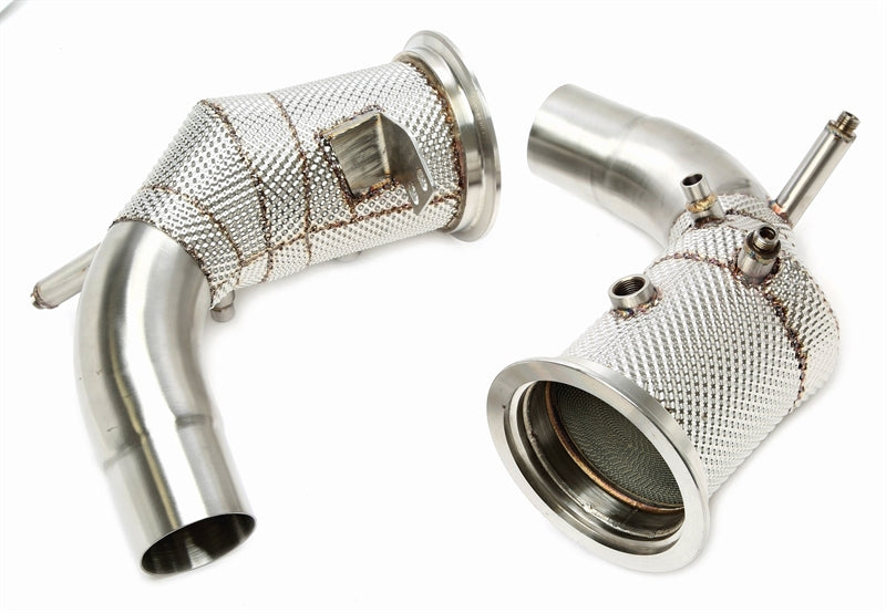 Downpipe met Katalysator en Hitteschild Porsche 911 Carrera 992 3.0l Biturbo 385/450/480pk 2