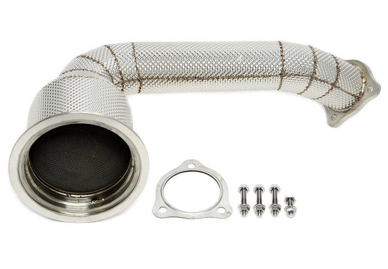Downpipe met Katalysator en Hitteschild Voorkatalysator Porsche Panamera S/4S 971 3.0T 330pk