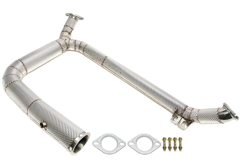 Downpipe Decat met Hitteschild Porsche 718 Boxster/Cayman 982 4-cilinder 2.0T/2.5S/GTS