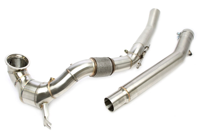 Downpipe met Katalysator en OPF Audi A3 S3 8Y / Cupra Leon / Seat / Skoda / VW Golf VIII CD MQB EA888 2.0 TFSI Quattro