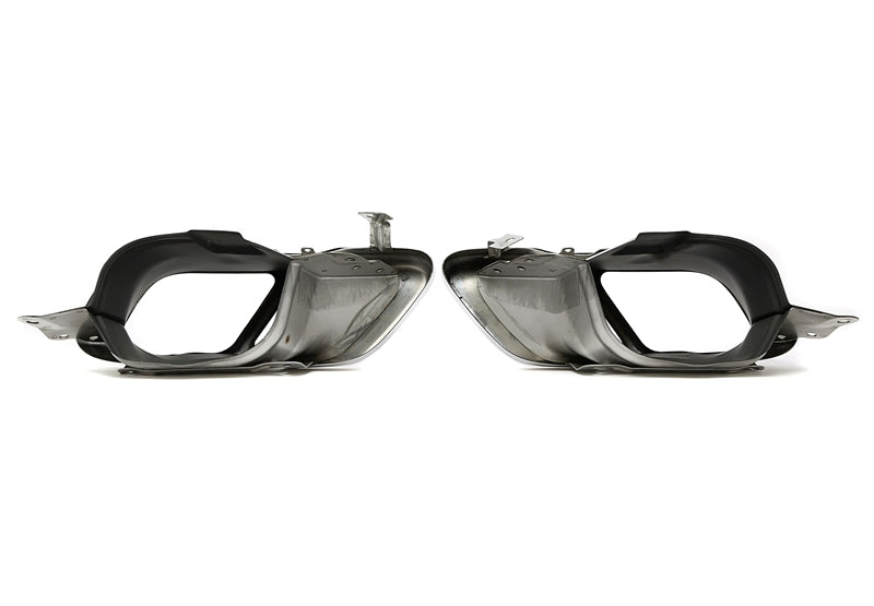 Uitlaatsierstukken chroom 80/110 x 100mm BMW X5 G05, X6 G06 en X7 G07 3