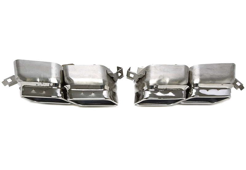 Uitlaatsierstukken single port chroom BMW 7 Serie F01