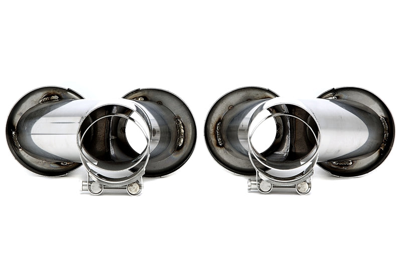 Uitlaatsierstukken double design chroom BMW 3 Serie G20 en G21 3