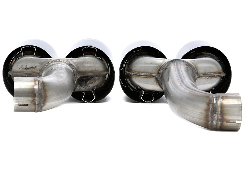 Uitlaatsierstukken double design lang chroom BMW X3 G01 3