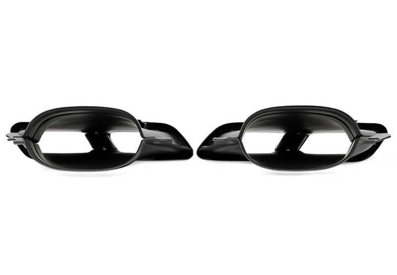 Uitlaatsierstukken double design E63 zwart Mercedes E-Klasse W213 en GLC X253 / C253 3