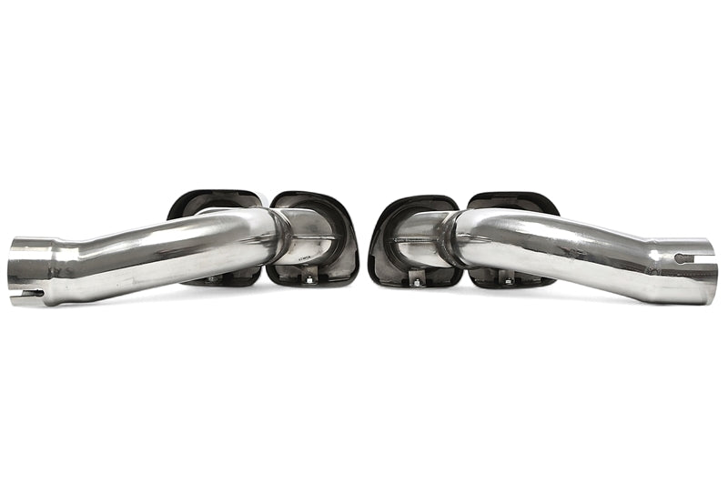Uitlaatsierstukken double design chroom Porsche Cayenne 9Y0 3