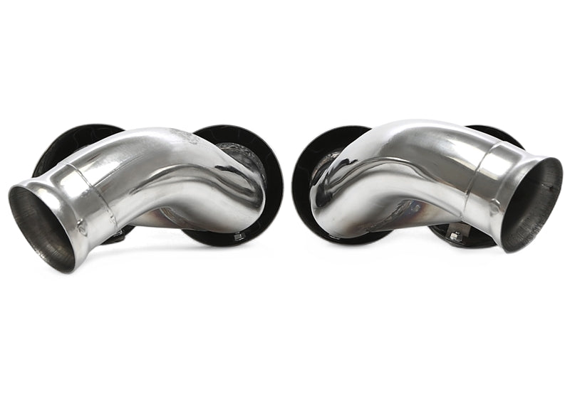Uitlaatsierstukken double design chroom Porsche Cayenne 958.2 / 92A 3