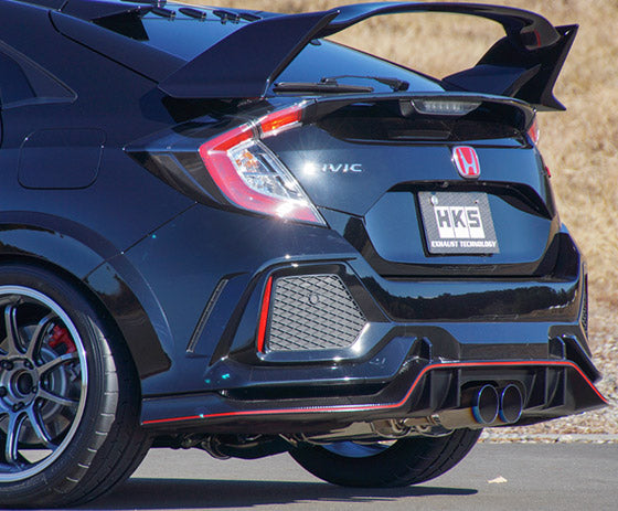 HKS Catback uitlaat Honda Civic Type R FK8