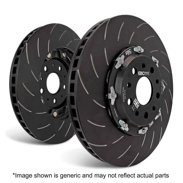 EBC Swept Groove remschijven vooras Audi RS4 B7