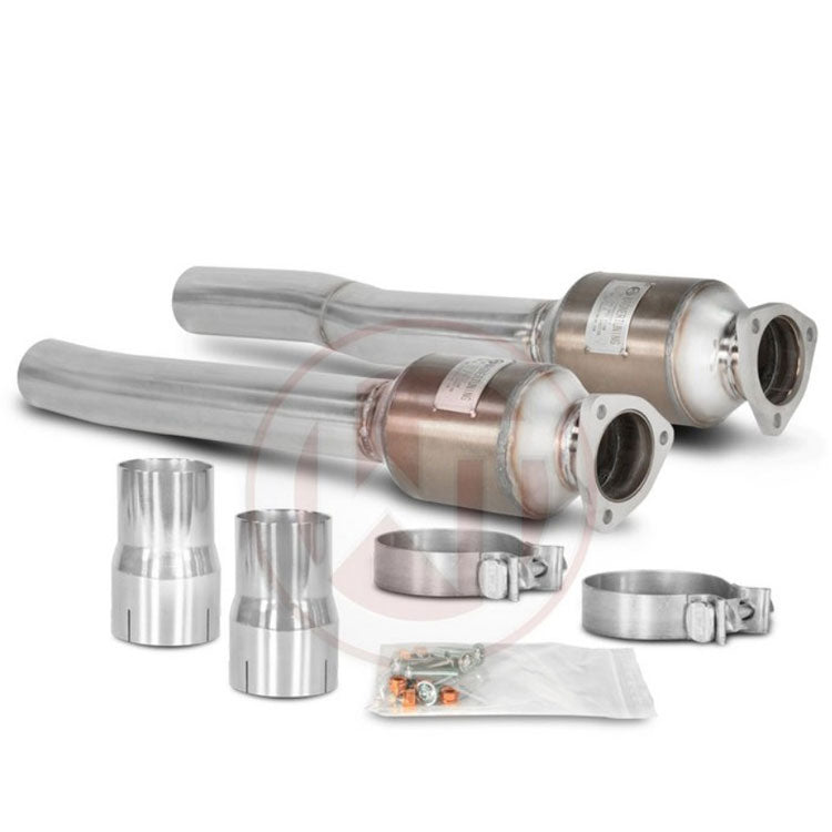 Wagner After-cat buizen met 2x 200 CPSI racing katalysator Audi RS3 8V TTRS 8S