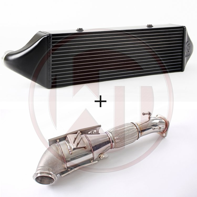 Wagner Competition pakket intercooler en downpipe met katalysator Ford Focus MK3 ST250