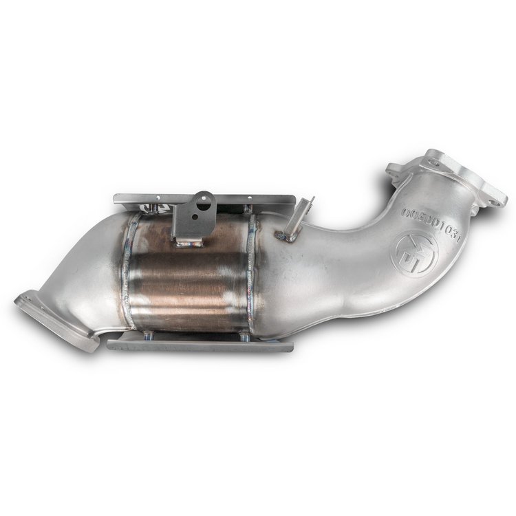Wagner Downpipe kit met sportkatalysator en kat-delete buis Subaru Impreza WRX STI 3