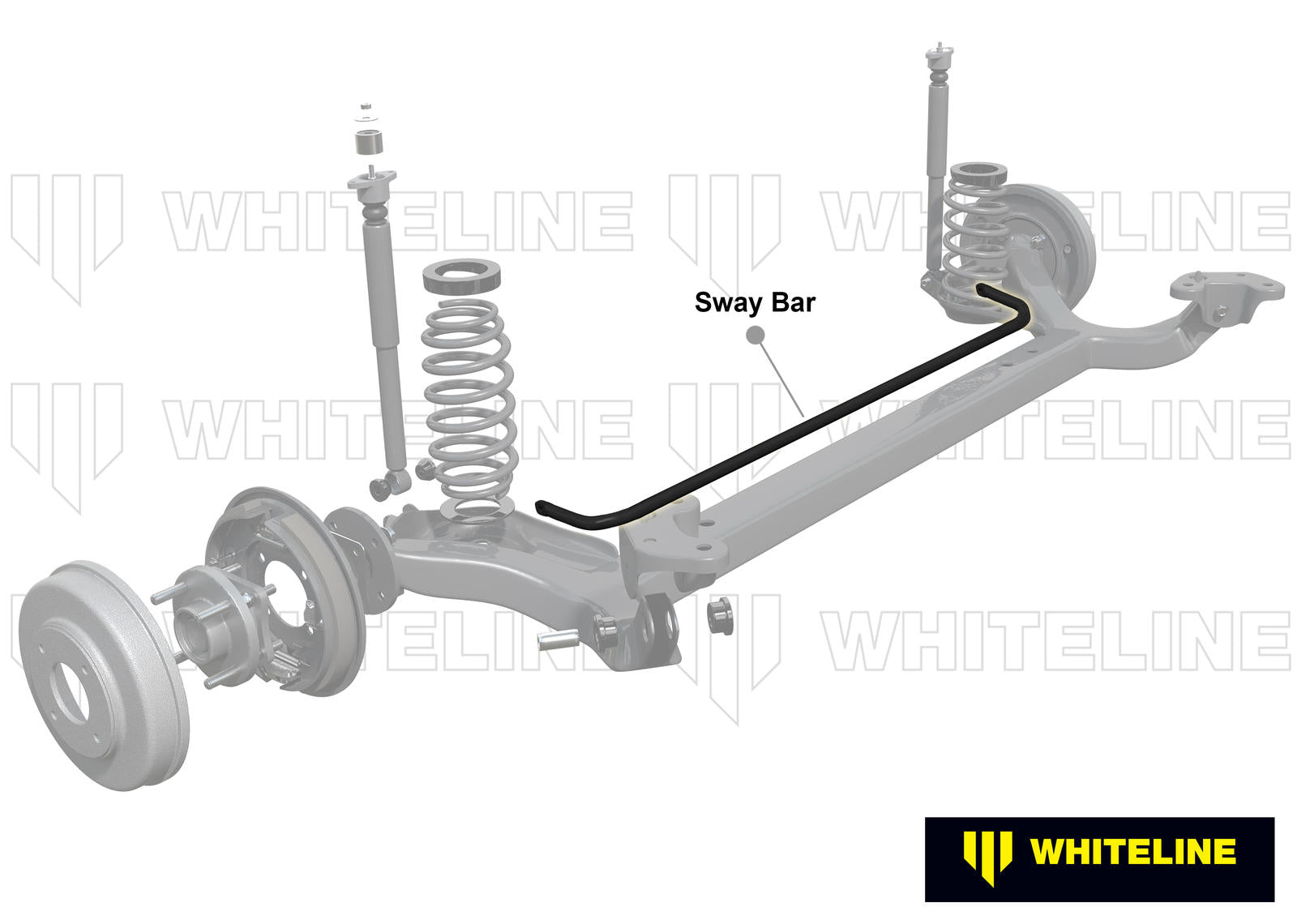 Whiteline Achterste stabilisatorstang Ford Fiesta ST 180