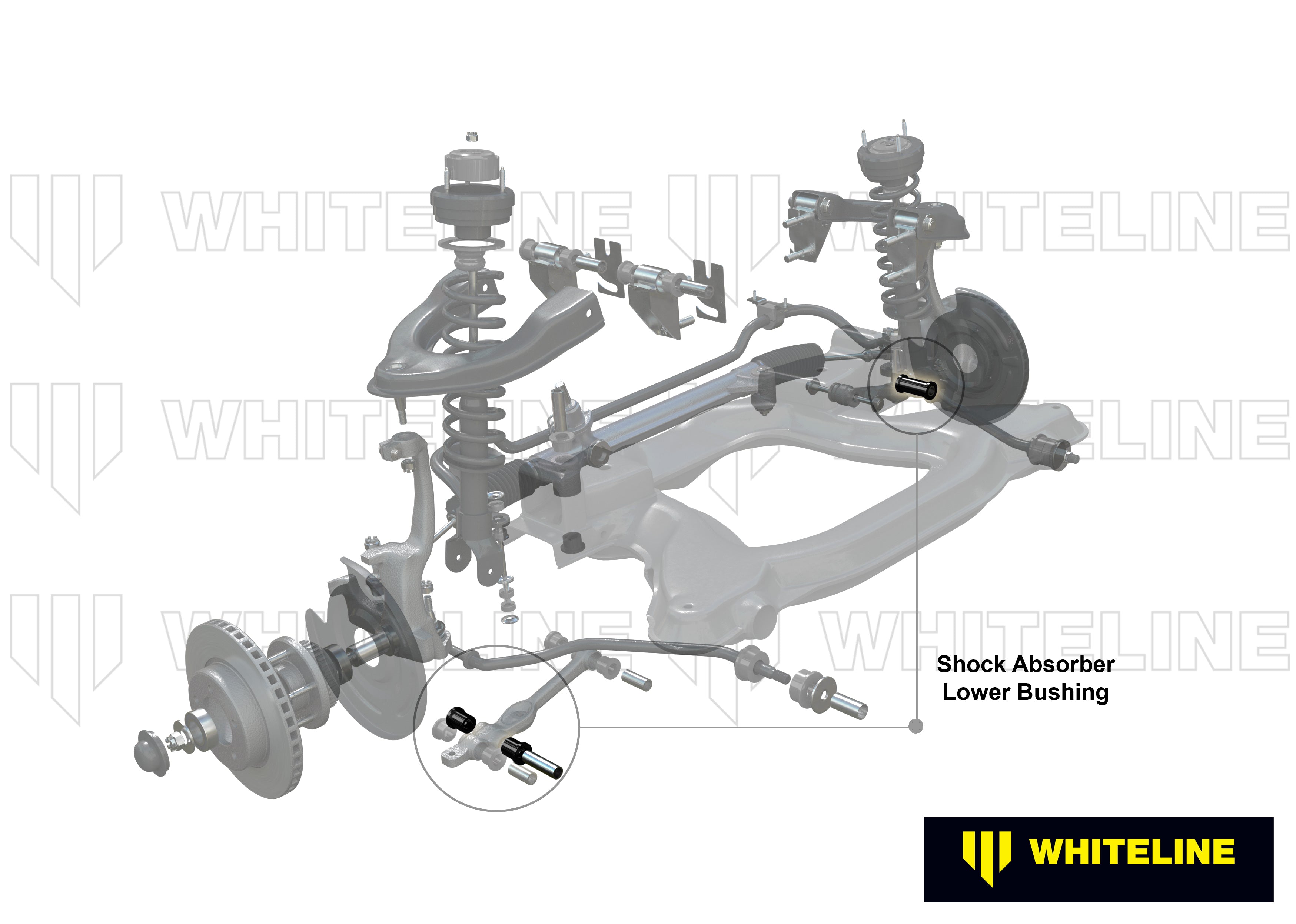 Whiteline Bushing kit Nissan 350Z