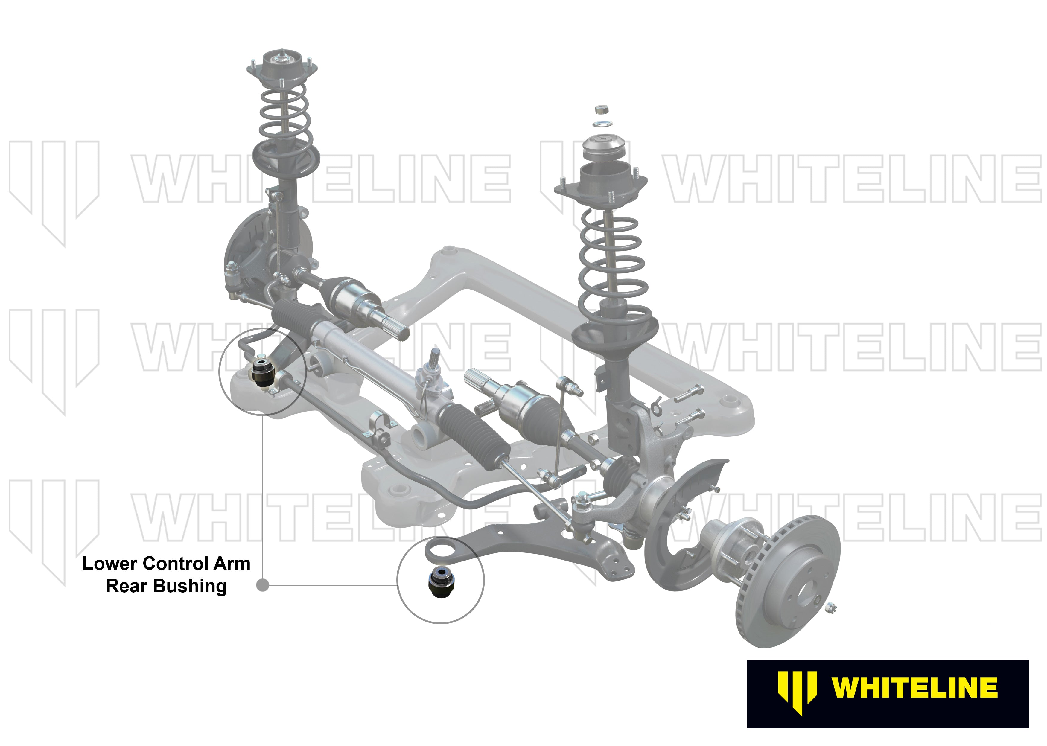 Whiteline Bushing kit Toyota Yaris GR
