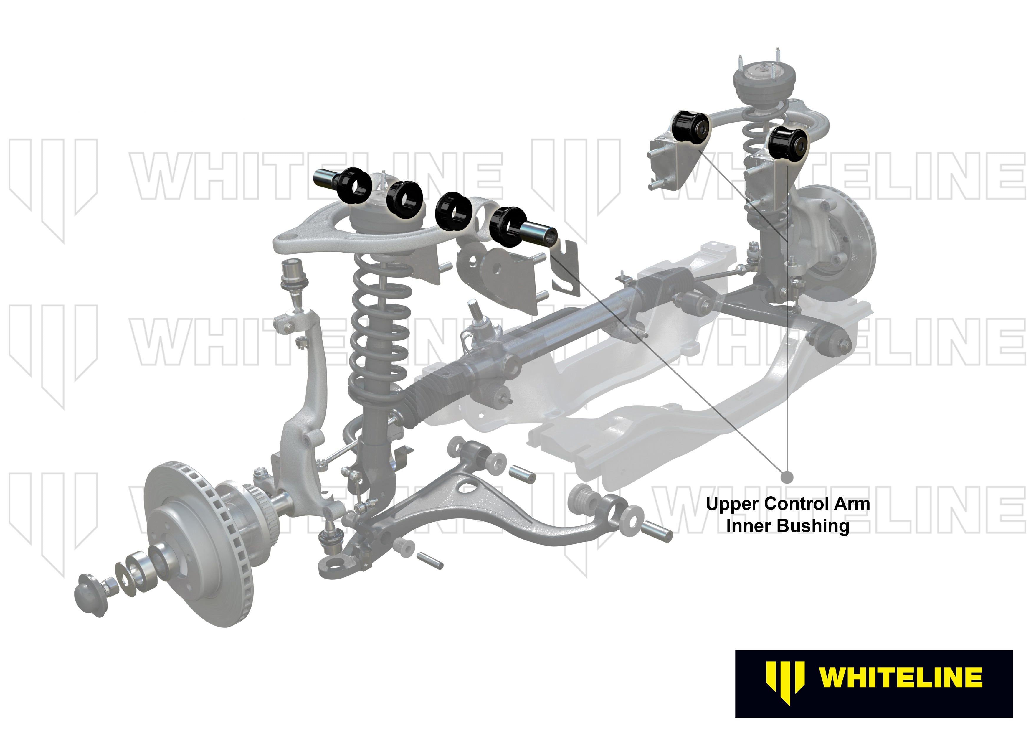 Whiteline Draagarm bovenste bussen Nissan 350Z / 370Z