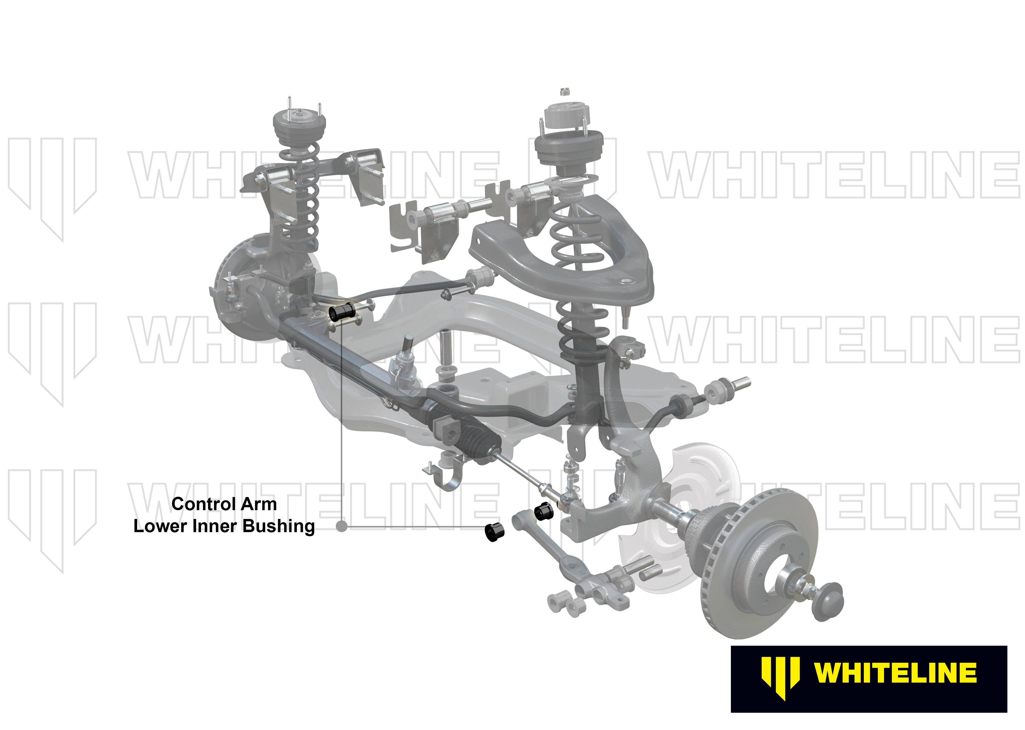Whiteline Lager voorste draagarm binnenste bussen kit Nissan 350Z