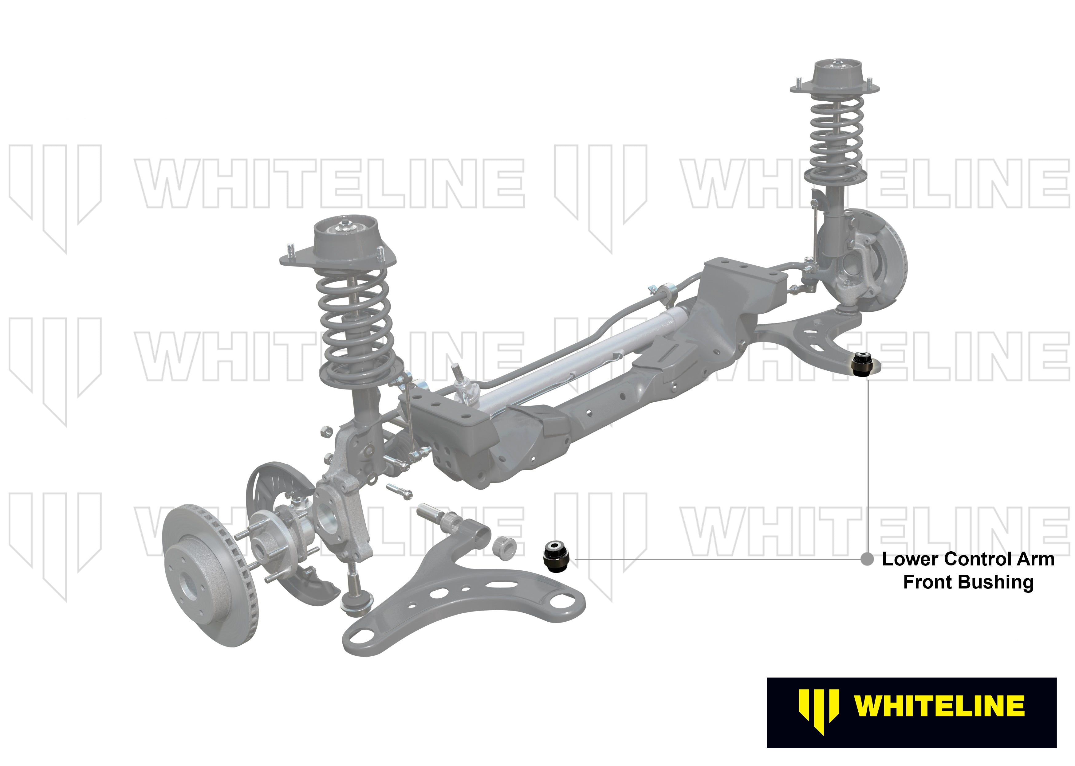 Whiteline Lager voorste draagarm binnenste bussenkit Subaru BRZ / Toyota GT86