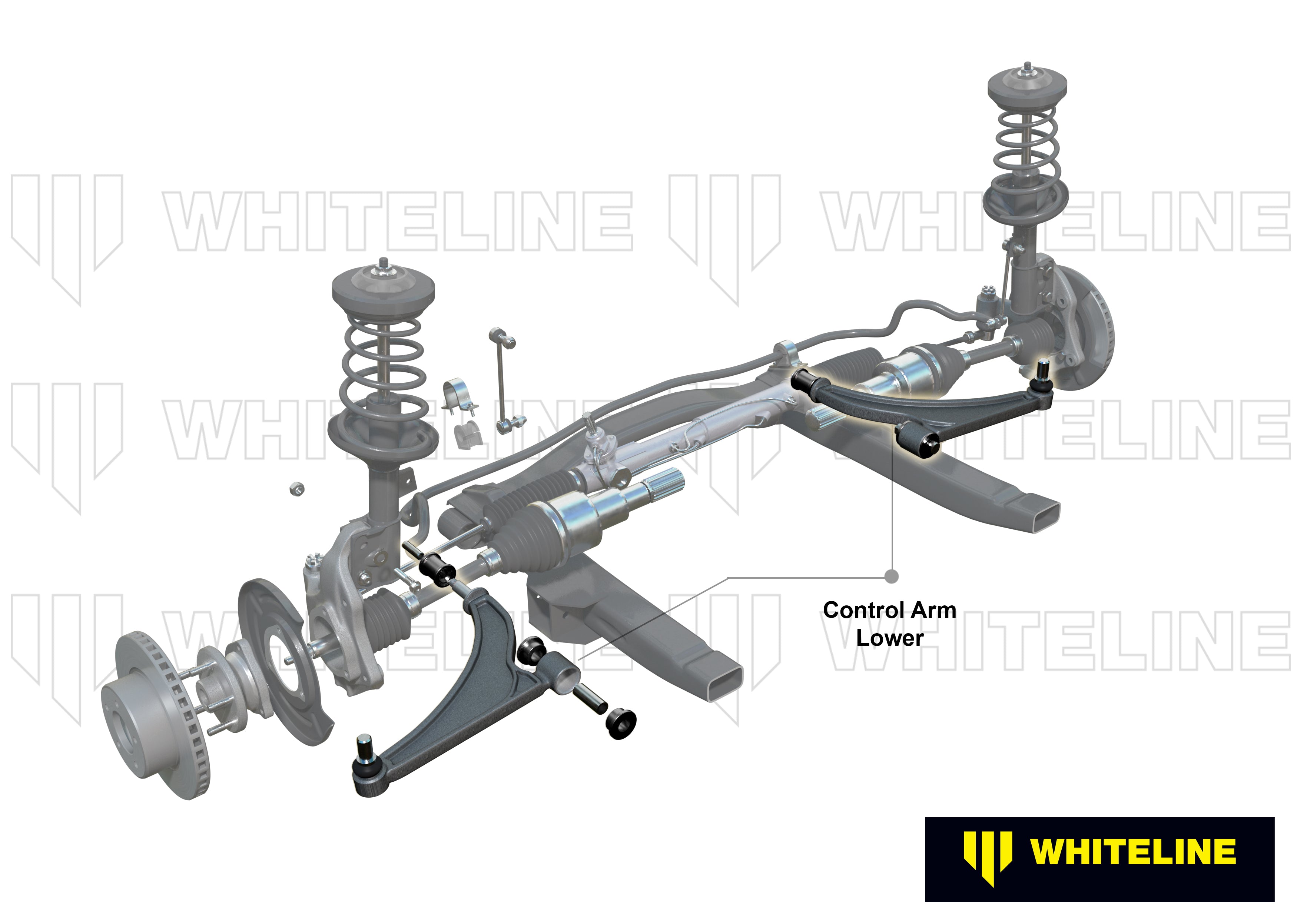 Whiteline Onderste voorste draagarmen kit Seat Leon 2 / Skoda Octavia 1Z