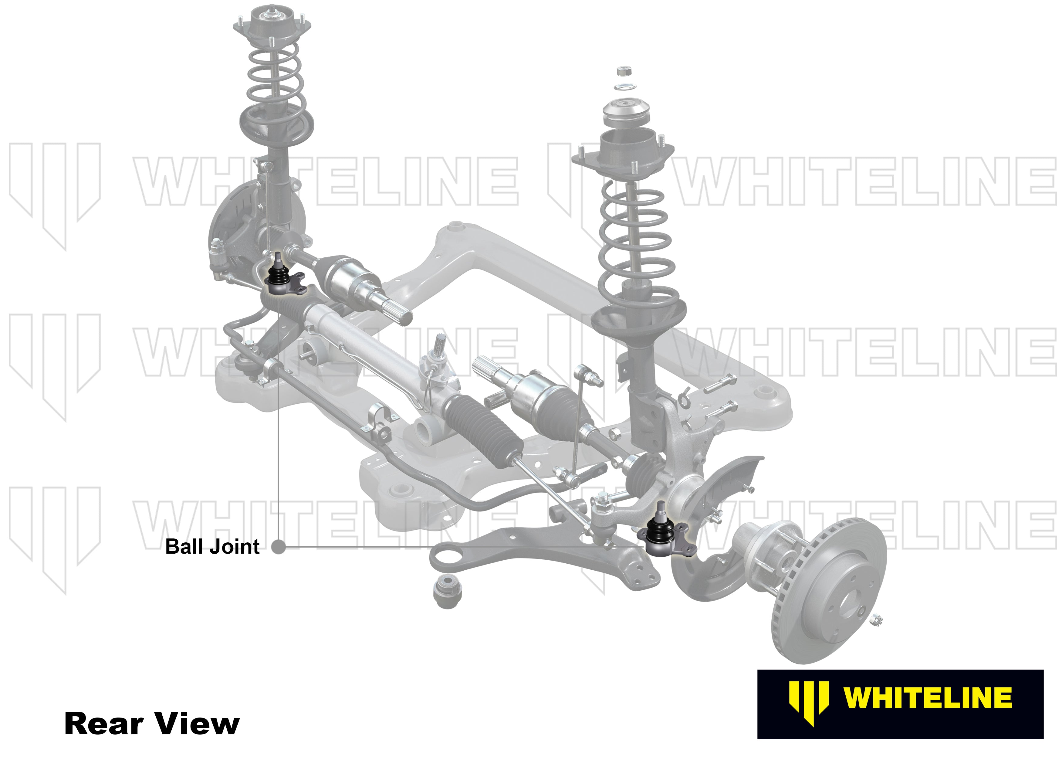 Whiteline Roll Control Centre Kit Hyundai I30N