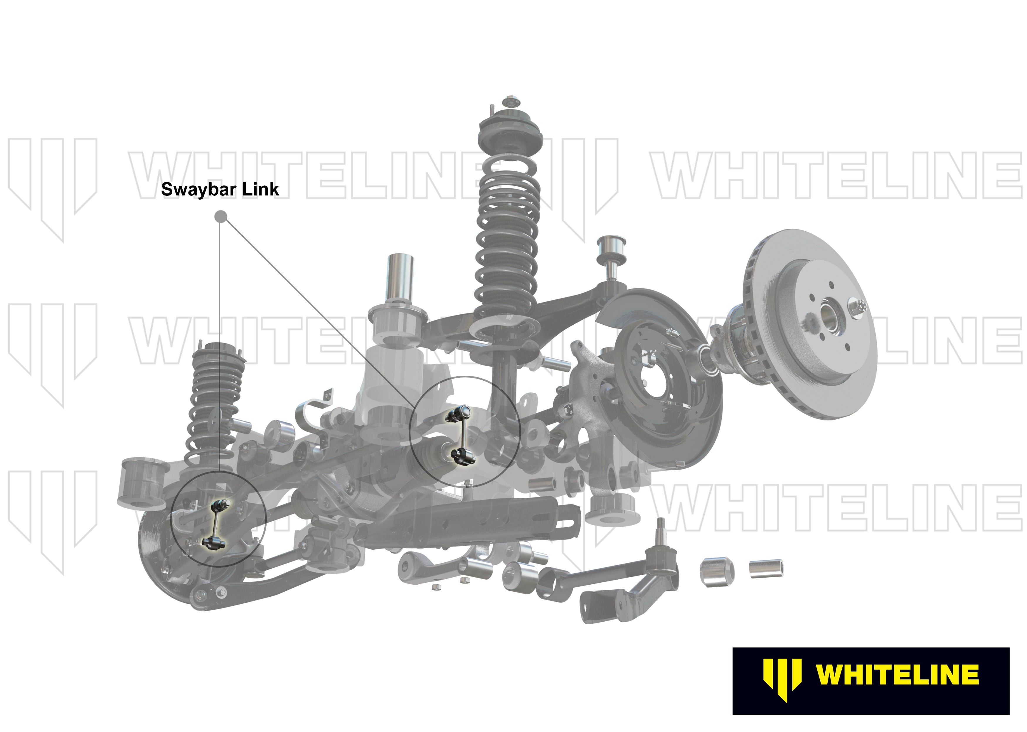 Whiteline Verstelbare achterste stabilisatorstang Hyundai I30