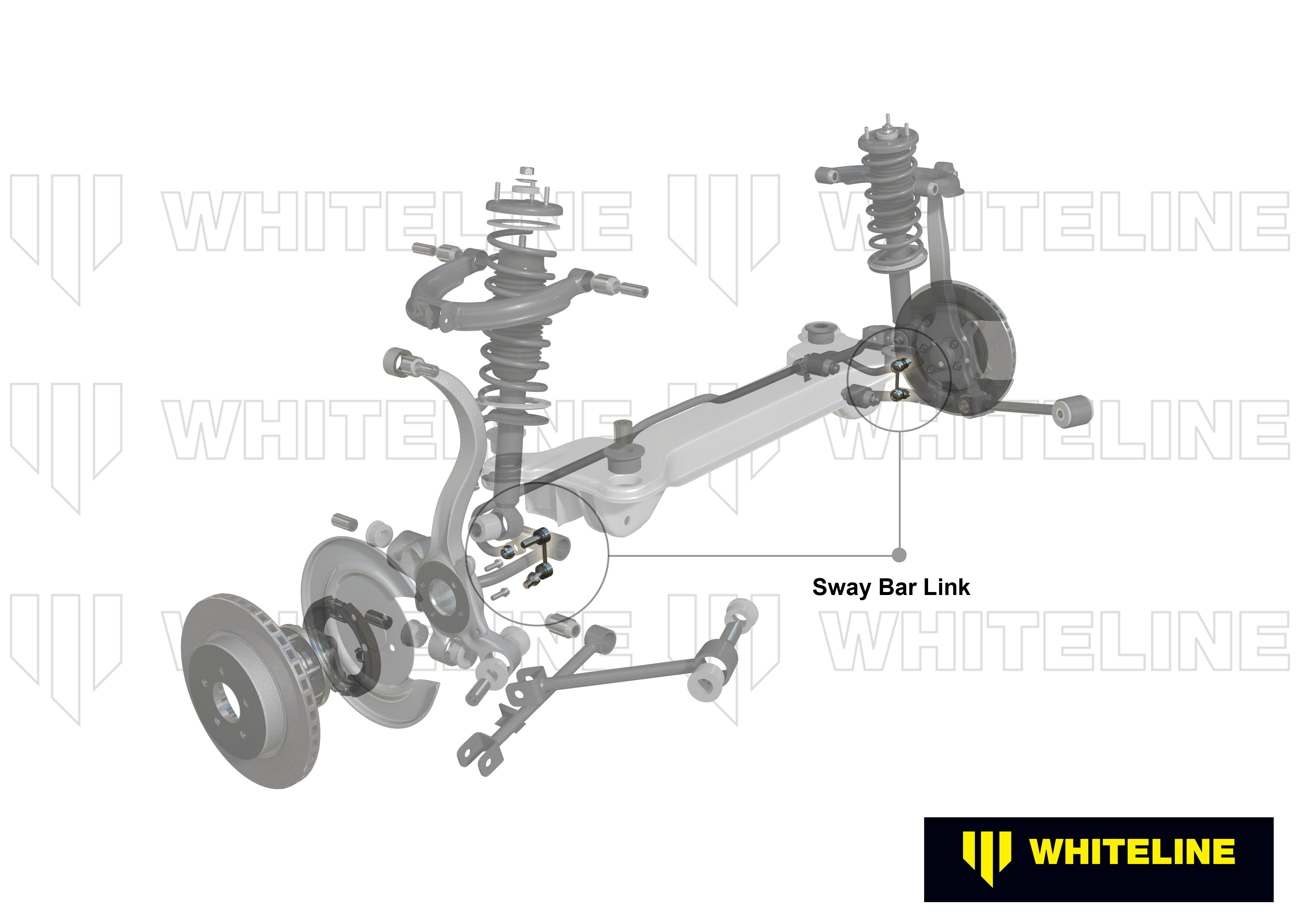 Whiteline Verstelbare achterste stabilisatorstang Nissan GTR