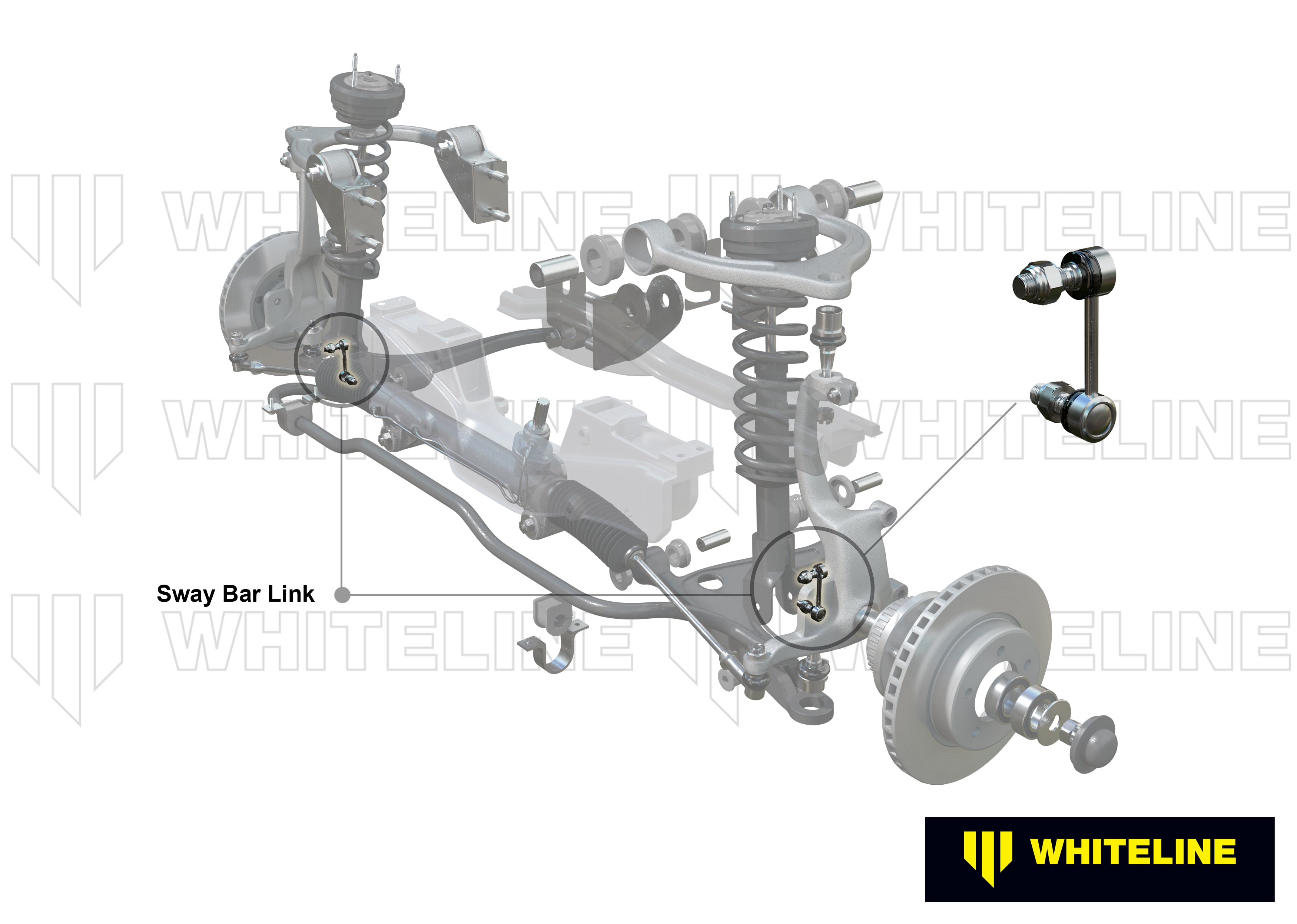 Whiteline Verstelbare stabilisatorstang links Mazda MX5 ND