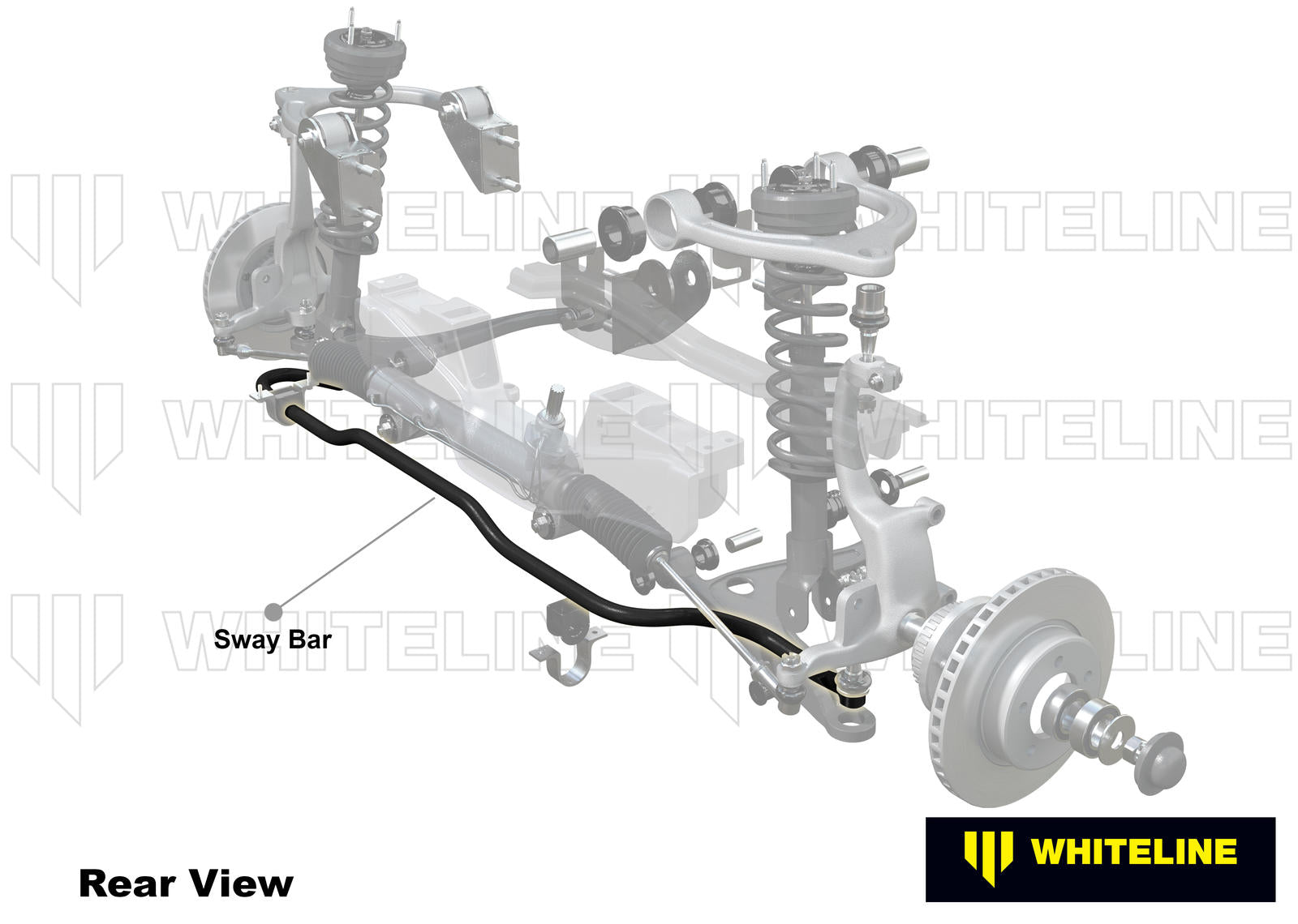 Whiteline Verstelbare voorste anti-roll bar Mazda MX5 NC
