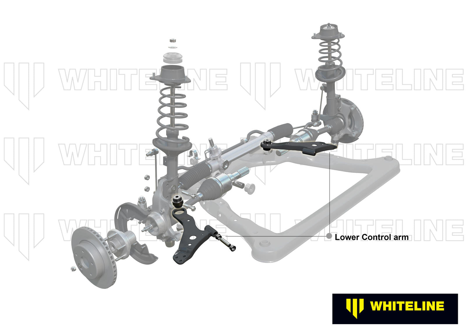 Whiteline Voorste onderste draagarmen Volkswagen Golf 7 GTI