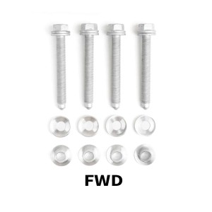 CTS Turbo Achterste Subframe Bussen Inzetkit Golf 5 6 7 GTI