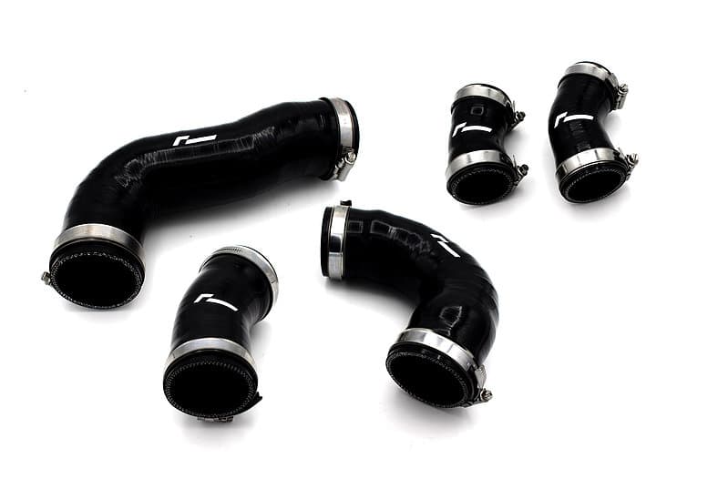 Tubi Turbo Boost in silicone Racingline S3 8Y Golf 8 GTI