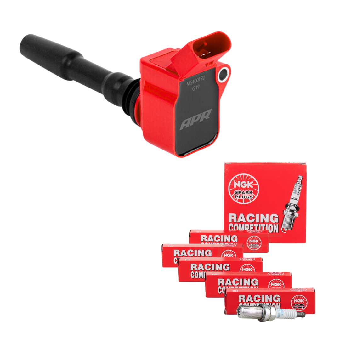 Bobinas de encendido MEGADEAL APR + Bujías NGK Racing - VAG 2.0 2.5 3.0 TSI TFSI