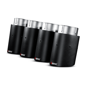 Conjunto de peças finais de carbono Akrapovič BMW M5 F10 F13 M6 1